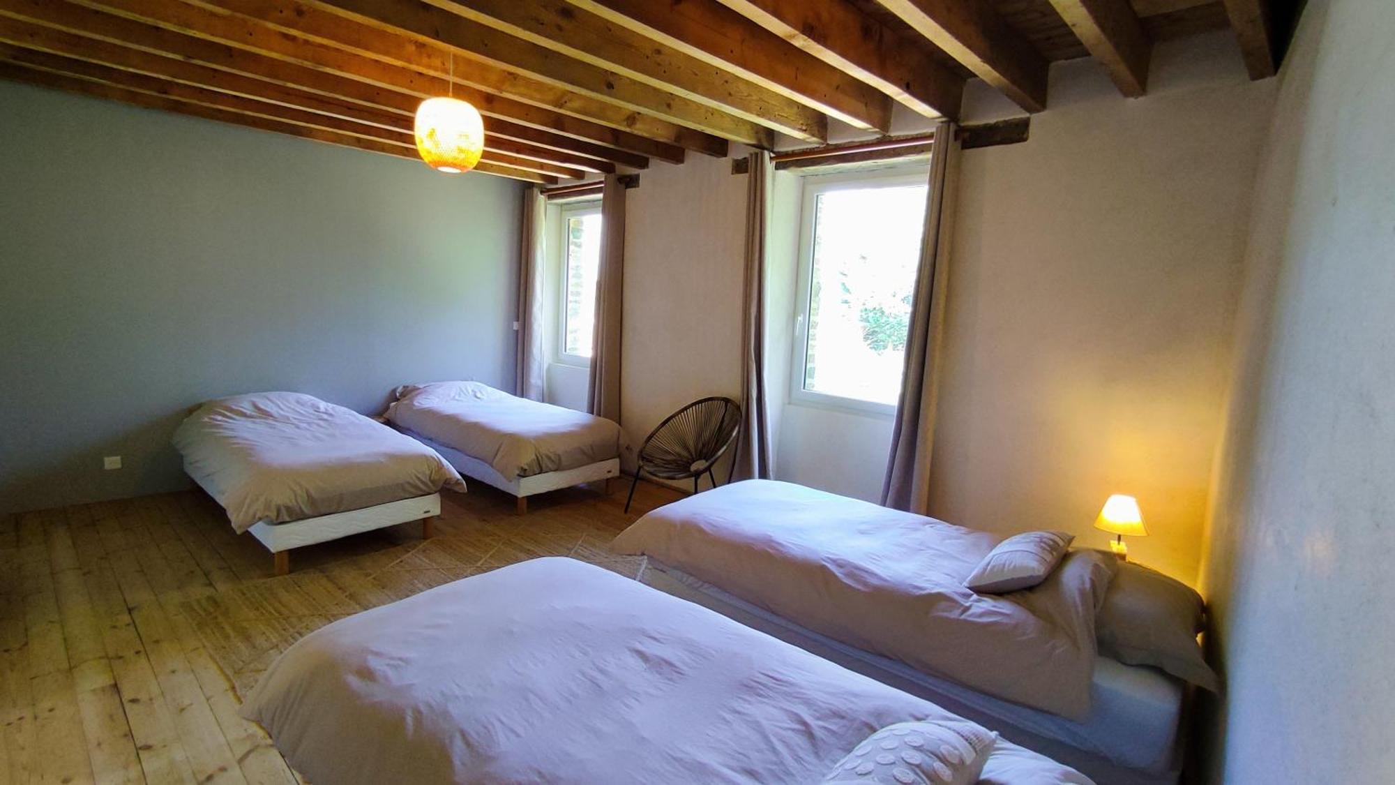 Chambre D'Hote En Gite - Moulin De La Houssaie - Broceliande Guer Exterior foto